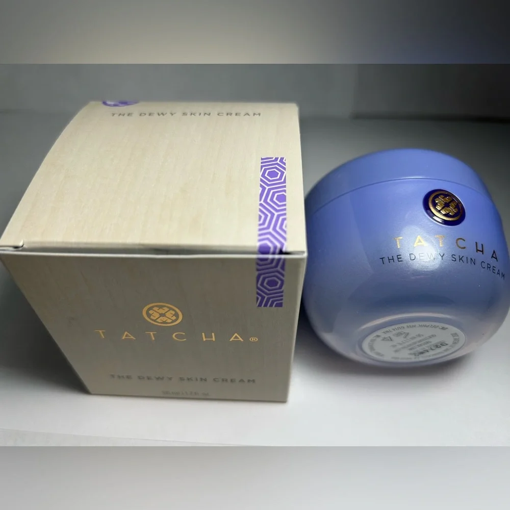 NWT🌷Tatcha The Dewy Skin Cream Plumping & Hydrating Refillable Moisturizer